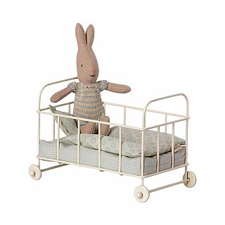 Blue Cot Bed Micro