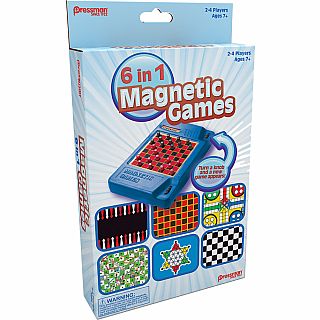 6 In 1 Magnetic Travel Games
