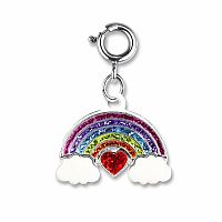 Glitter Rainbow Charm