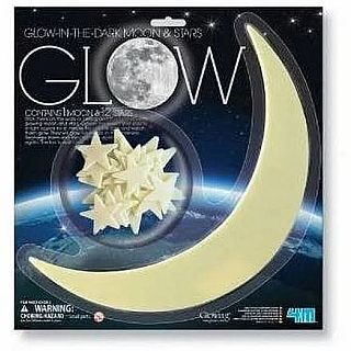 Glow-In-The-Dark Moon & Stars