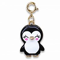 Gold Penguin Charm