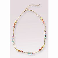 Boutique Golden Rainbow Necklace