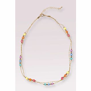 Boutique Golden Rainbow Necklace