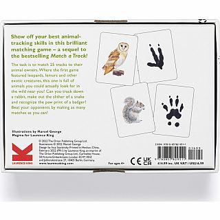 Match a Track Near You: Match 25 Animals to Their Paw Prints