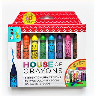 House Of Crayons WIth Coloring Book 