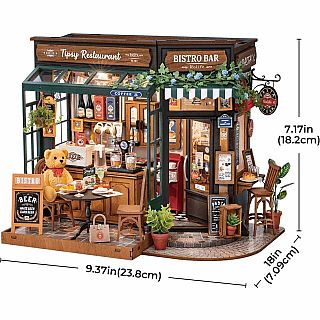 Tipsy Restaurant DIY Miniature House