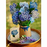 Nantucket Hydrangeas Pop Up Card