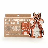 Chipmunk - Embroidery Kit