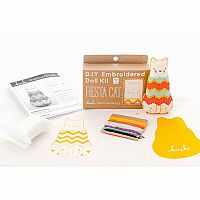 Fiesta Cat - Embroidery Kit