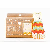 Fiesta Cat - Embroidery Kit