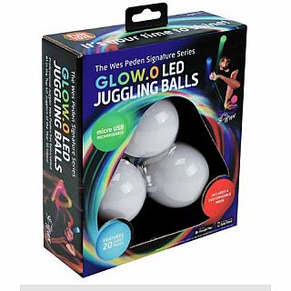 Juggling Balls Wes Peden Glow LED
