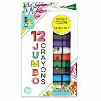 Junior 12 Jumbo Crayons