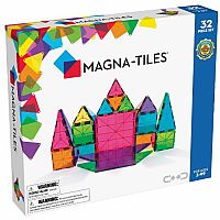 MAGNATILES 32 PC TRANSLUCENT