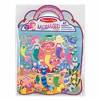 Puffy Sticker Playset: Mermaid