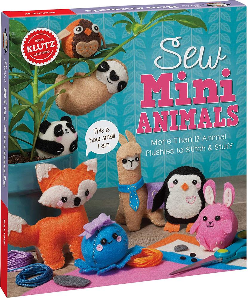 Klutz Sew Mini Animals Sewing & Craft Kit - Grandrabbit's Toys in Boulder,  Colorado