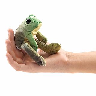 Mini Frog, Sitting Finger Puppet