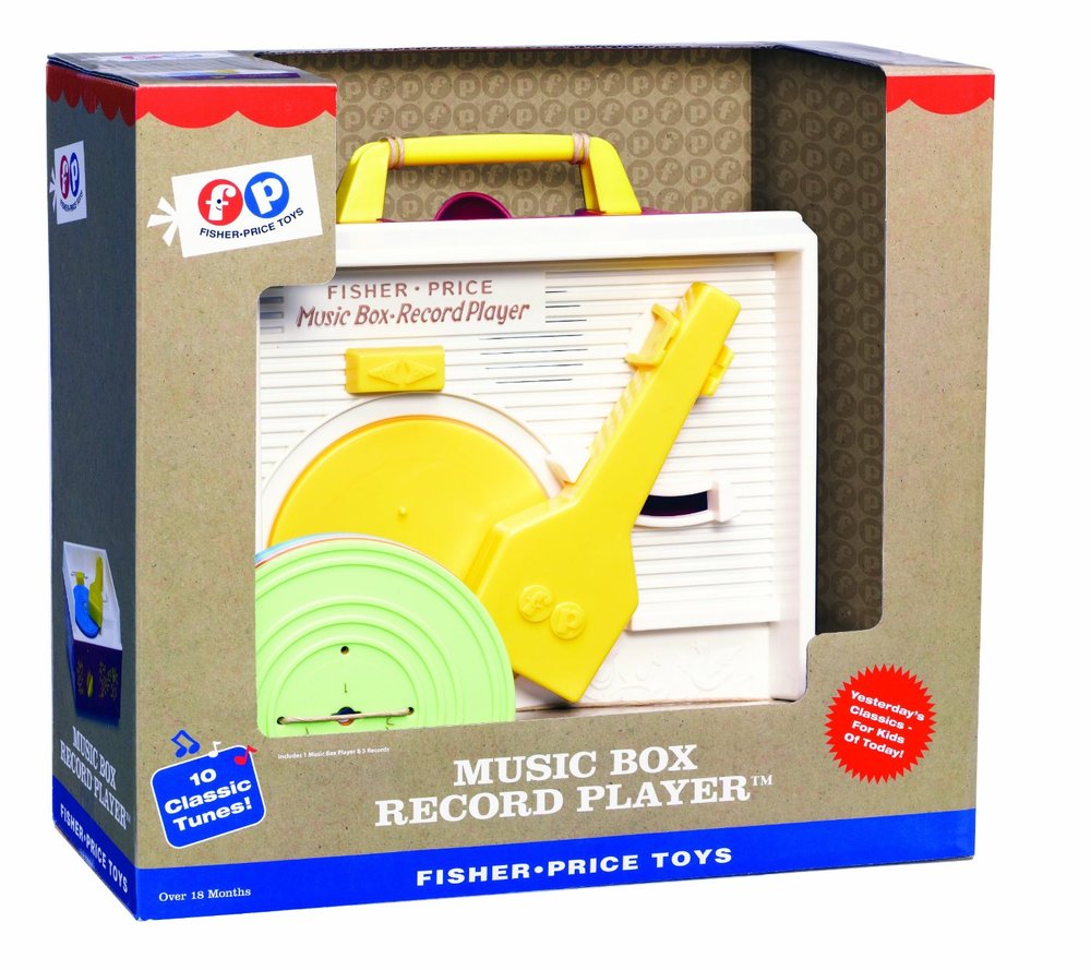 Fisher-Price Classic Music Box Record Player
