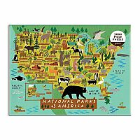 National Parks Of America 1000 Piece Puzzle 