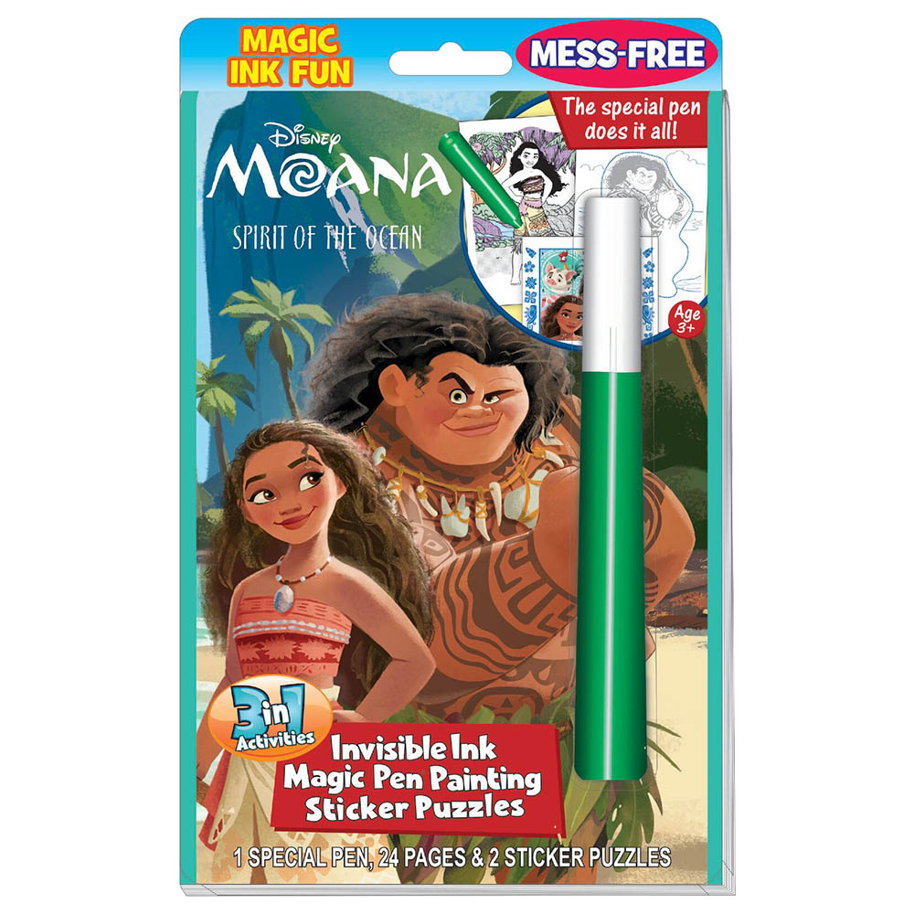 moana book and figures
