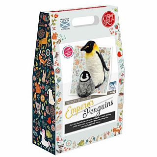 Emperor Penguins Needle Felting Kit 