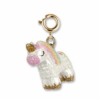 Gold Unicorn Piñata Charm