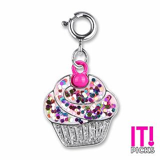 Glitter Rainbow Charm