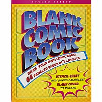 Blank Comic Book (Stencil Included)