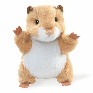 Mini Hamster Finger Puppet 