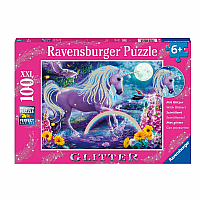 Glitter Unicorn 100 Piece Puzzle