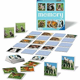 Baby Animals Memory Game 
