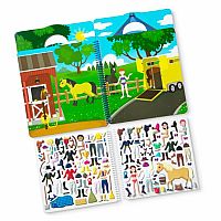 Puffy Sticker Activity Book - Riding Club