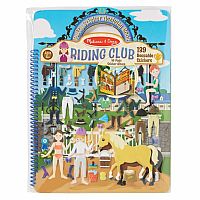 Puffy Sticker Activity Book - Riding Club