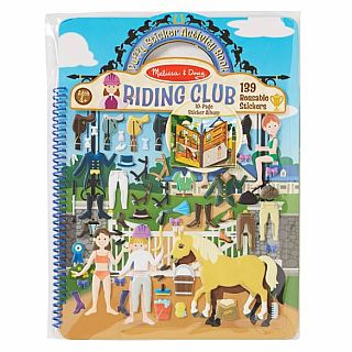 Puffy Sticker Activity Book - Riding Club