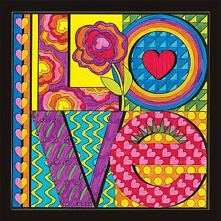 Color by Number LOVE