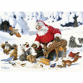 Santa Claus and Friends 350 Piece Puzzle