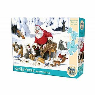 Santa Claus and Friends 350 Piece Puzzle