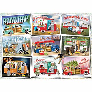 Hitting The Road 1000 Piece Puzzle 