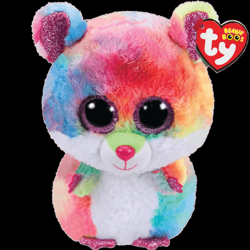 rainbow hamster beanie boo