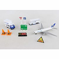 United Airlines Playset