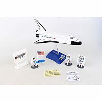 Space Shuttle 7 Piece Playset With Kennedy Sign