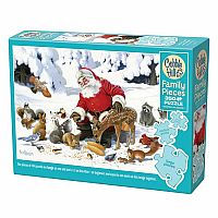 Santa Claus & Friends 350 Piece Family Puzzle 