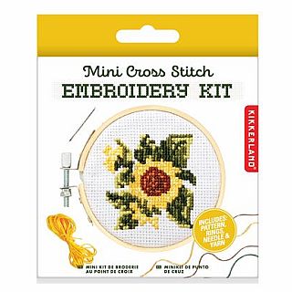 Sunflower Mini Croos Stitch Embroider Kit  