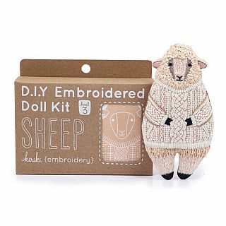 Sheep Embroidery Kit