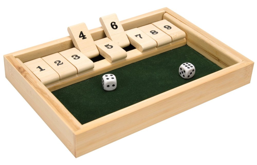 Shut The Box Wooden Game Grand Rabbits Toys in Boulder, Colorado