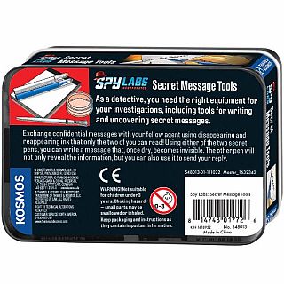 Secret Message Tools: Spy Labs 