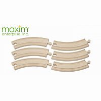 6 inch Curved Track - 1 Piece