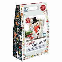 Festive Snowman Needle Felting Kit
