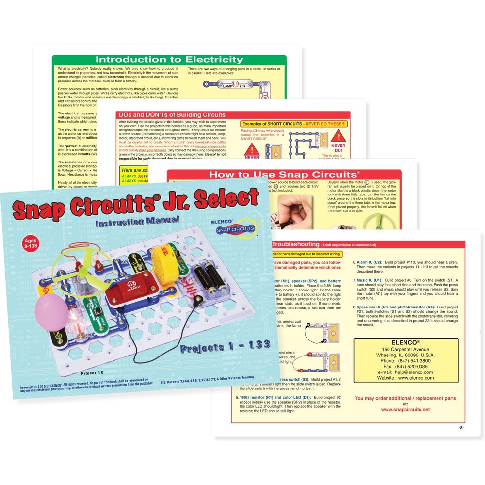 snap circuits student guide jr