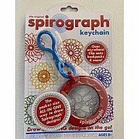 Spirograph Keychain 