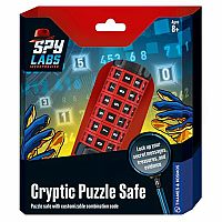 Spy Labs: Cryptic Puzzle Safe